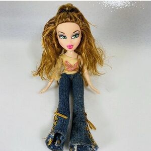 Bratz Strut It Meygan Girl Doll 9.5" 2001 Retro With Outfit